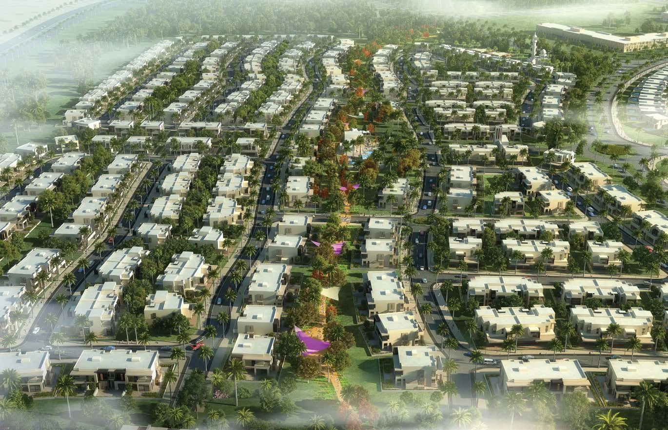 Зелёные кварталы Maple от Emaar